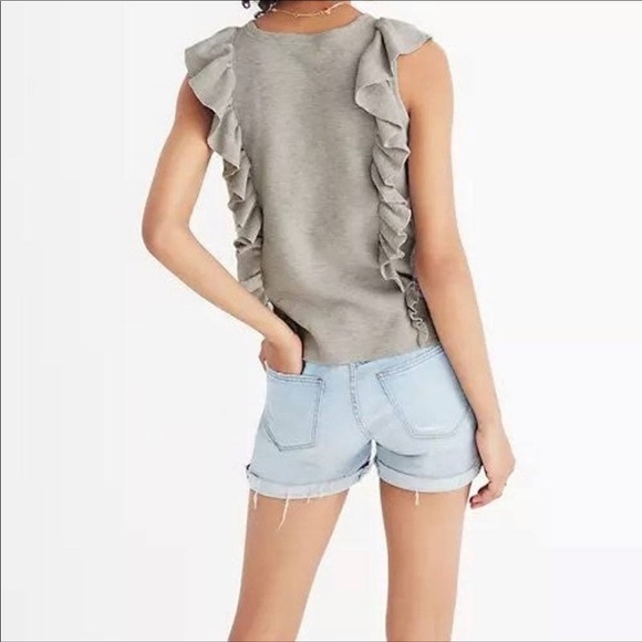Madewell ruffle tank - Picture 2 of 4
